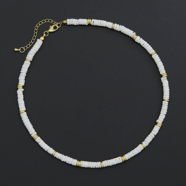 Tridacna Stone Necklace, EF548