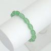 8x12mm Barrel Green Aventruine Strechy Bracelet, Sku#EF703