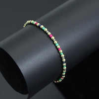 7'' Rainbow Hematite Stretchy Bracelet, Sku#EF747