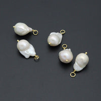 Natural Baroque Pearl Pendant charm, Sku#EF802