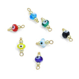 Colorful Evil Eye Beads charm For Necklace Bracelet Jewelry Making Supply, Sku#EF822