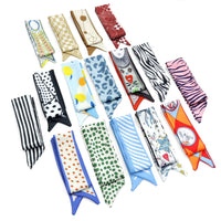 15 Asssorted colors Narrow scarf for scarf necklace making, hair&bag scarves accessories, EF824s