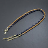 Vibrant Rope Cord Bracelet Necklace, Cord Necklace Bracelet, sku#EF830