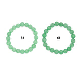 Pumpkin Jade Stretchy Bracelet, Sku#EF851-3