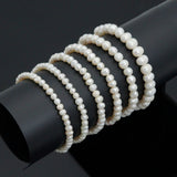 Genuine White Pearl Adjustable Bracelet, Sku#EF852