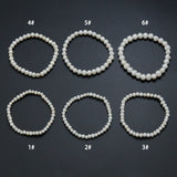 Genuine White Pearl Adjustable Bracelet, Sku#EF852