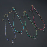 Luxe CZ beaded Necklace, sku#EF855