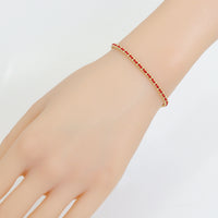 Colorful Cord String Gold Adjustable Bracelet, Cord Bracelet, Sku#FH252