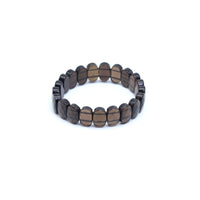 9x14mm Faceted Rectangle Stretchy Bracelet, Sku#U1980