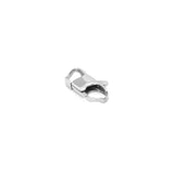 Stainless Steel Silver Double sides Lobser Clasp , Sku#Y993