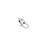 Stainless Steel Silver Lobster Clasp , Sku#Y994