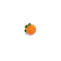 Orange Enamel Persimmon Charm Pendant,Sku#LK1233