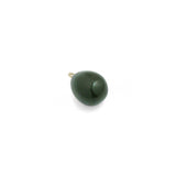 Green Enamel Avocado Charm Pendant,Sku#LK1235