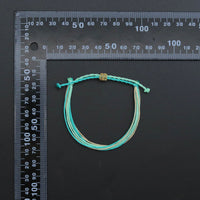 Silk Knot Cord Friendship Bracelet, Sku#EF588