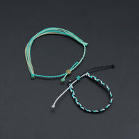 Silk Knot Cord Friendship Bracelet, Sku#EF588