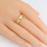 Gold Silver Doom Adjustable Ring, Sku#A159