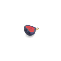 Enamel Gold Half Fig Charm Pendant,Sku#LK1246