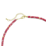 Red Imperial Jasper Heishi Beads Necklace, sku#EF540