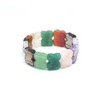 16x21mm Bear Shape Stretchy Bracelet, Sku#U1986