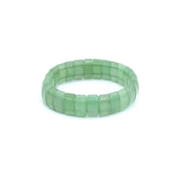 7x15mm Aventurine Rectangle Stretchy Bracelet, Sku#U2001