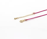 24 Colors!! Diamond Cord Bracelet, Bezel Bracelet, Round Bezel Bracelet,Friendship Bracelet, CZ string bracelet, Dainty Bracelet, sku#EF84
