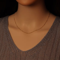 Gold Silver Danity Ball  Adjustable Necklace, Sku#LX595