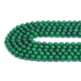 Natural Smooth Emerald Jade beads, 15.5"full strand, sku# U2122