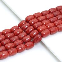 10x14mm Barrel Jade Beads, Sku#U2259