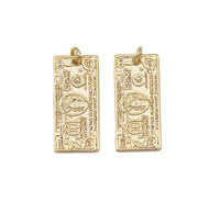 One Hundred US Dollars Charm, Sku#LK544