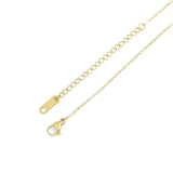 Stainless Steel I Love You Envelope Pendant Necklace , Sku#BXG06