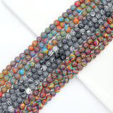 Jasper Round Smooth Beads, Sku#U1804