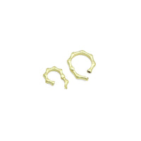 Gold Round Ring Clasp, Lobster Clasp, Sku#LX886