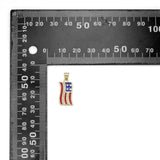 American Flag Charm Pendant, Sku#LK972