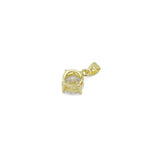 Big Round CZ Diamond Charm, Sku#LX473