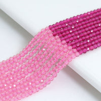 2mm Mixed Color Crystal Round Faceted Beads, Sku#U2176