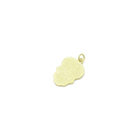 Gold Skull Head Charm Pendant, Sku#LK1103