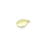 White Pearl Gold Oval Charm Pendant, Sku#LK1109