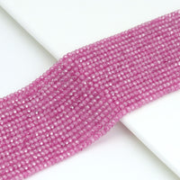 2x3mm CZ Faceted Rondelle Beads,Sku#U2130