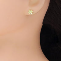 Flower Stud Earrings, Sku#Y954