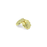 White Pearl Gold Shell Shape charm, Sku#LK1022