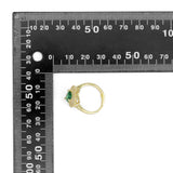 Clear Green Purple Pink Heart CZ Adjustable Ring, Sku#LX495