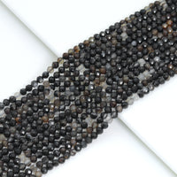 Natural Sardonyx Round Faceted Beads, Sku#U2198