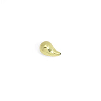 Gold Silver Teardrop Charm Pendant, Sku#JL199