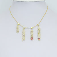 Babe, Badgirl, Love, Mama Heart Charm, Sku#Y1050