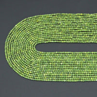 2mm Canadian Jade Round Faceted Beads, Sku#U2205