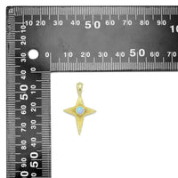 North Star Opal Center Charm Pendant, Sku#LX585