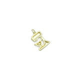 Gold Key Book Dolphin bakery mixer mechine Charm Pendant, Sku#Y1056