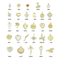 MIXED detachable charms for Scarf Necklace, charm bar necklace