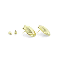 Shell Shape Stud Earrings, Sku#L739