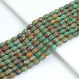 5x6mm Turquoise Rice Beads, Sku#U2208